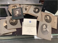 Old photos, all signed by the subject