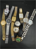 Vintage men’s watches Seiko, Timex more
