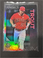 Mike Trout Bowman Platinum