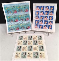 (3) U.S. Stamp Sheets