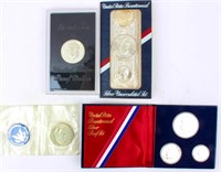 Coin Assorted Silver Coins Ike Dollars & More