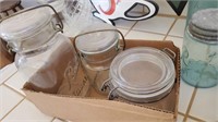 Clear Glass Canning Jars