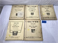 Oliver Parts Books