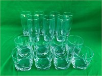 15 Pc Barware Glasses