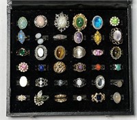Elegance for Every Finger- 36 Lady's Rings