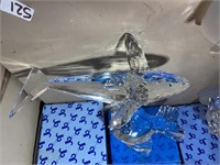 Swarovski Shark crystal figurine Faceted