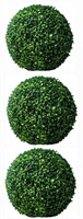 $90 Artificial Boxwood Topiary Balls 3Pack