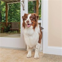 Sliding Glass Pet Door Adjustable H 91 7/16to96" L