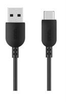 onn. 3ft USB-A to USB-C Cable, Transfer while Char