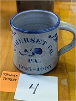 Thomas Pottery Somerset Co. Mug