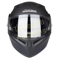 Full Face Motorcycle Helmet  Dual Visor  Large