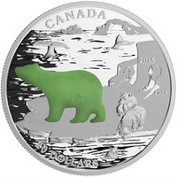 2015 $20 Canadian Icons: Polar Bear - Pure Silver