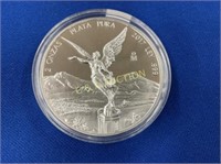 2017 2 OZ SILVER CAMEO LIBERTADS