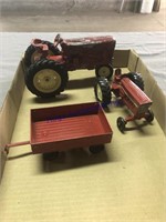 INTERNATIONAL TOY TRACTORS, BARGE WAGON