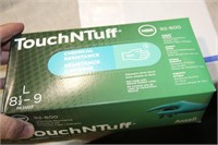 2 BOXES TOUCH-N-TUFF (8.5-9) DISPOSABLE