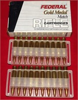 20 RDS.-  FED. .308 WIN. CAL.- 168 GR. BTHP