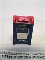 Vintage U.S. Mail Tin Litho Mailbox Bank