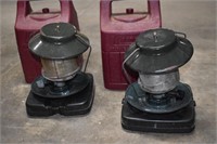 Two Coleman Lantern in Carry Cases