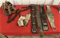 2 Sets of Stirrups, Billy Cook Breast Collar,
