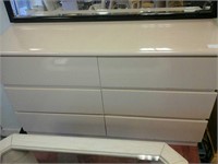 Formica 6 drawer dresser