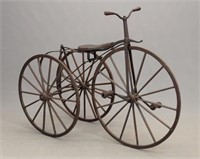 19th c. Boneshaker Tricycle