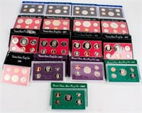 Coin Assorted United States Proof Sets 17 Pcs