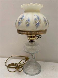 Glass Parlor Lamp