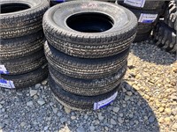 QTY 4- ST235/80R16 Radial Tires