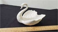 Vintage, porcelain swan.