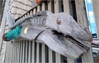 HANGING ON BANISTER DRIFTWOOD FISH
