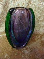 As Is Heavy Art Glass Vase