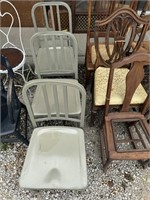 Metal Chair Lot ( NO SHIPPING)