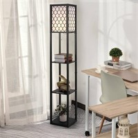 Floor Lamp for Living Room with Lamp Shade and