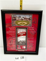 STL Cardinals Busch Stadium Opening Day Wall Art