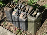 4 x Fuel Jerry Cans
