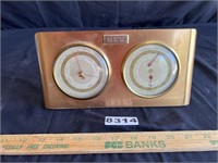 Antique Metal Weather Station