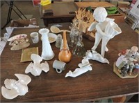 Norman Rockwell figurine, bells, etc