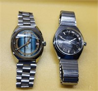2 Vintage Watches President Stellar