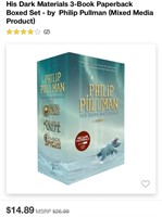 Phillip Pullman Boxed Set (new)