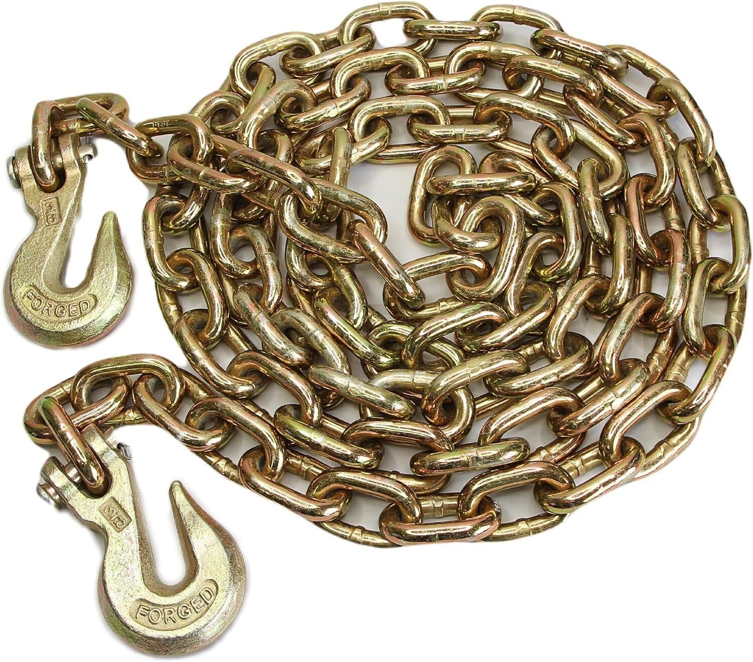 3/8 x 10ft Grade 70 Binder Chain - 2 Hooks