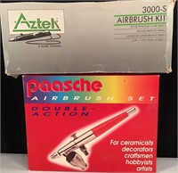 (2) NOS Airbrush Sets