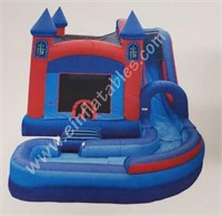 Jump and Splash inflatable, with blower