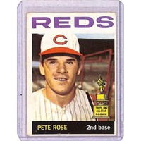 1964 Topps Pete Rose Ink On Back