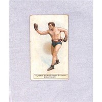 Circa 1910 Tommy Burns Boxing Card