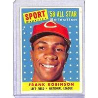 1958 Topps Frank Robinson Allstar Nice Shape