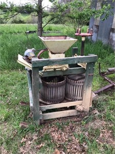 Antique - complete cider press