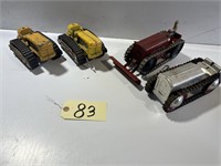 (2) HUDLEY AND (2) MARX TOYS