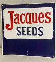 L73- 24x24  Jaques Seeds Plastic Sign
