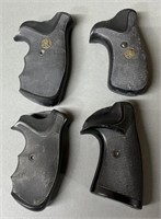 4 - Set Pachmayr S&W Rubber Revolver Grips