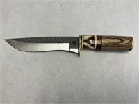 Custom 12" Bowie Knife Hard D-2 Steel Blade